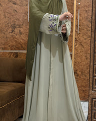 Bliss Abaya - Straight Flowy Cut