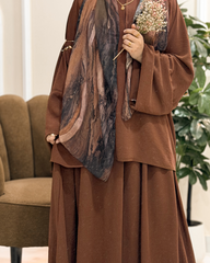 CO-ORD SET - Brown