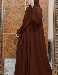 Everyday Aurah Abaya - Mahogany