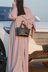 Dusky Mauve Abaya