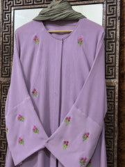 Lavender Mist Abaya