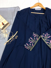 Bliss Abaya – Navy Blue
