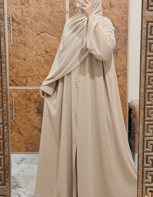 Everyday Aurah Abaya - Beige