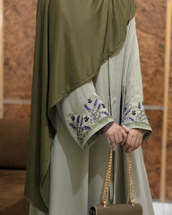 Bliss Abaya - Straight Flowy Cut