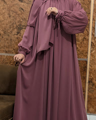 Mauve Abaya