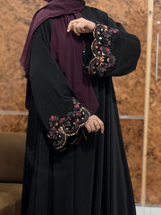 Noir Fleur Abaya