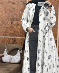 Noir Muse Abaya - Kimino