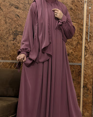 Mauve Abaya