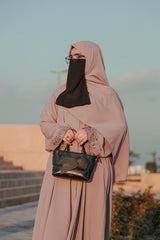 Dusky Mauve Abaya