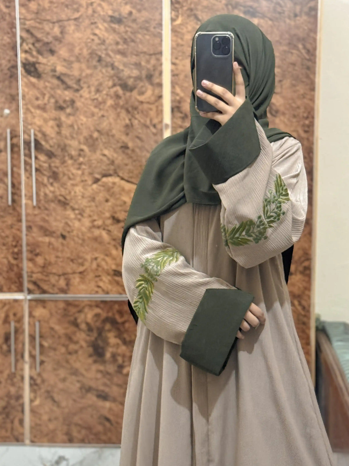 Olive Serene Abaya