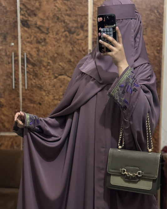 Bliss Abaya – Mauve
