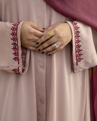 Rosewood Blush Abaya