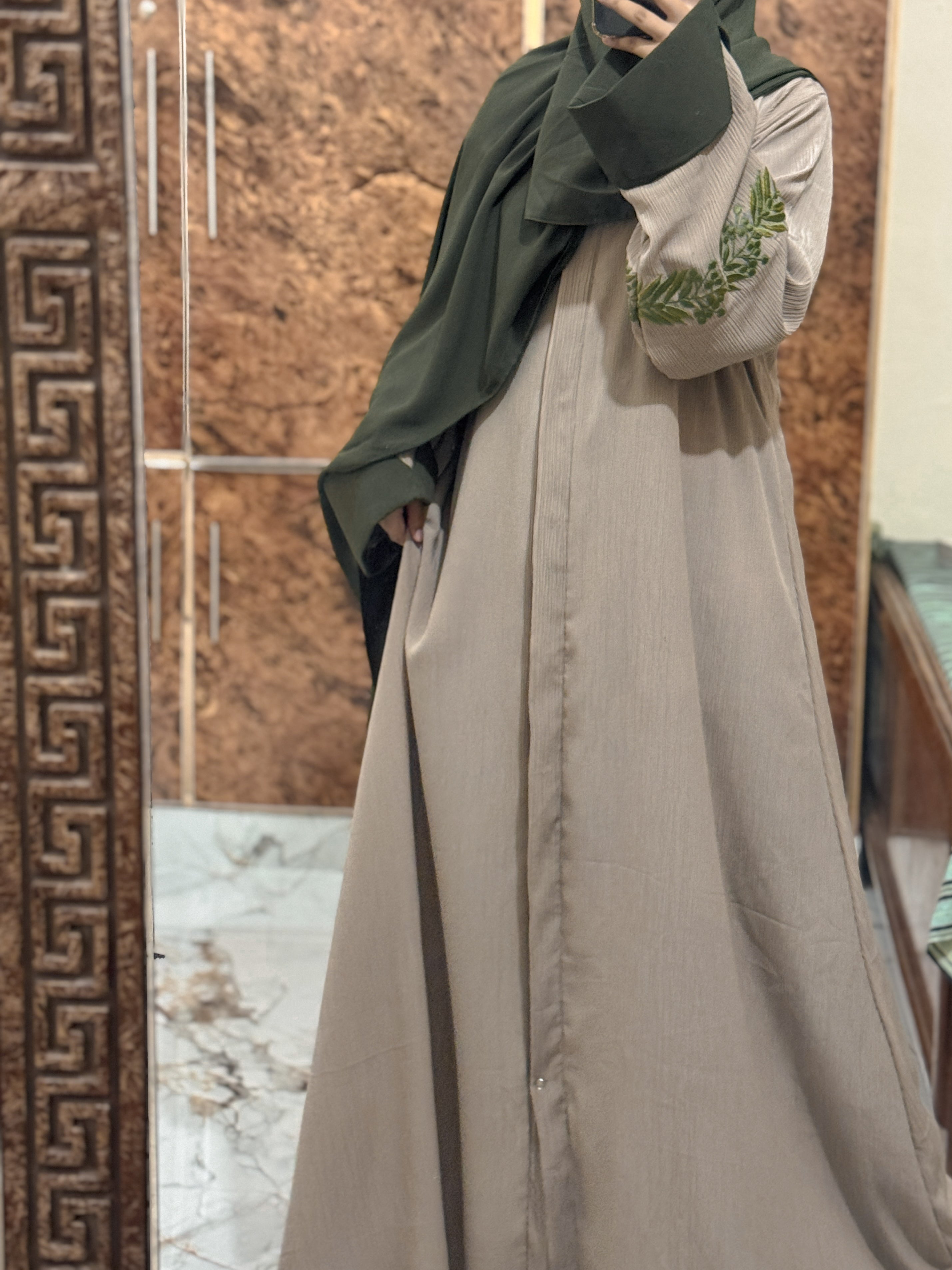 Olive Serene Abaya