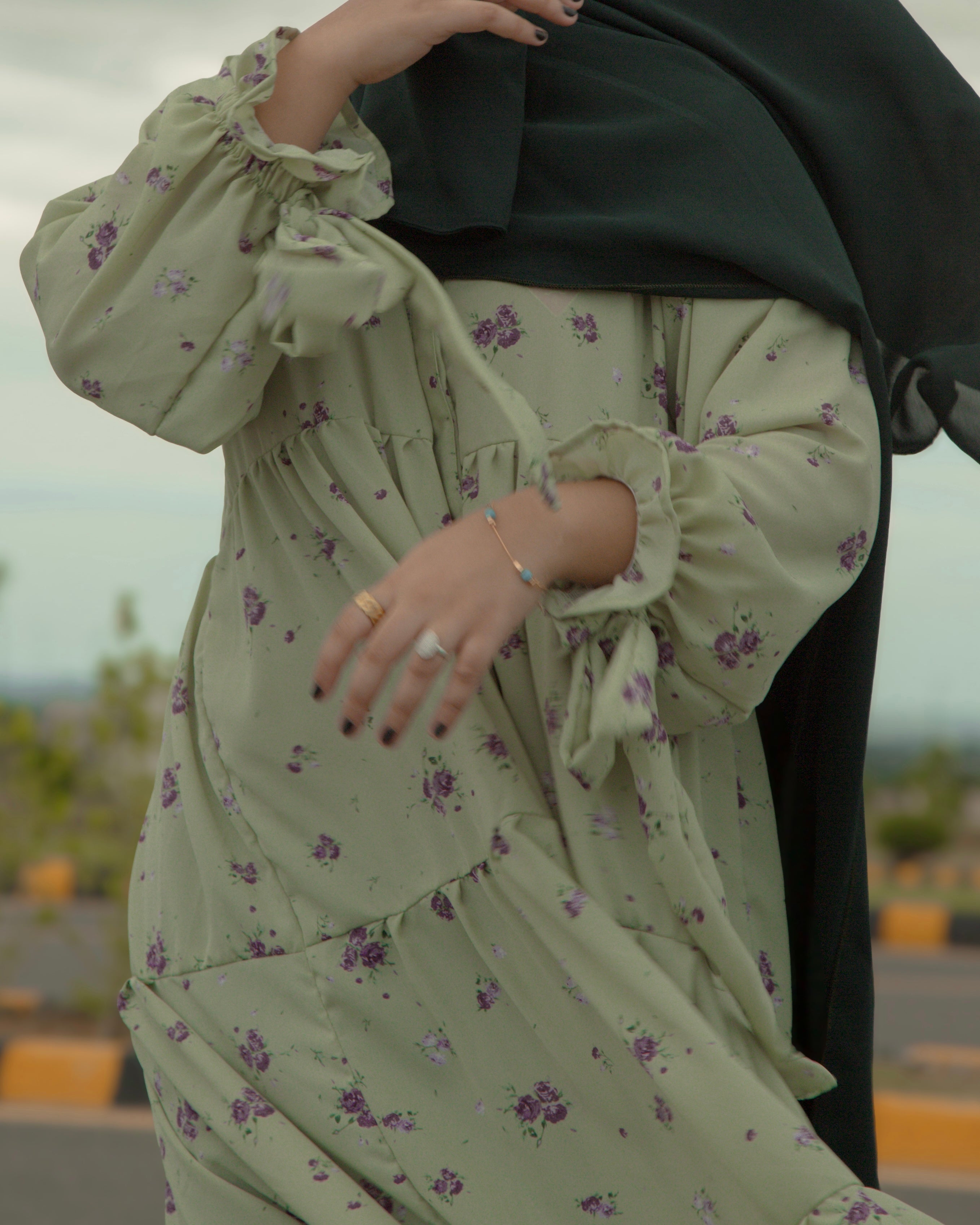 Blossom Abaya
