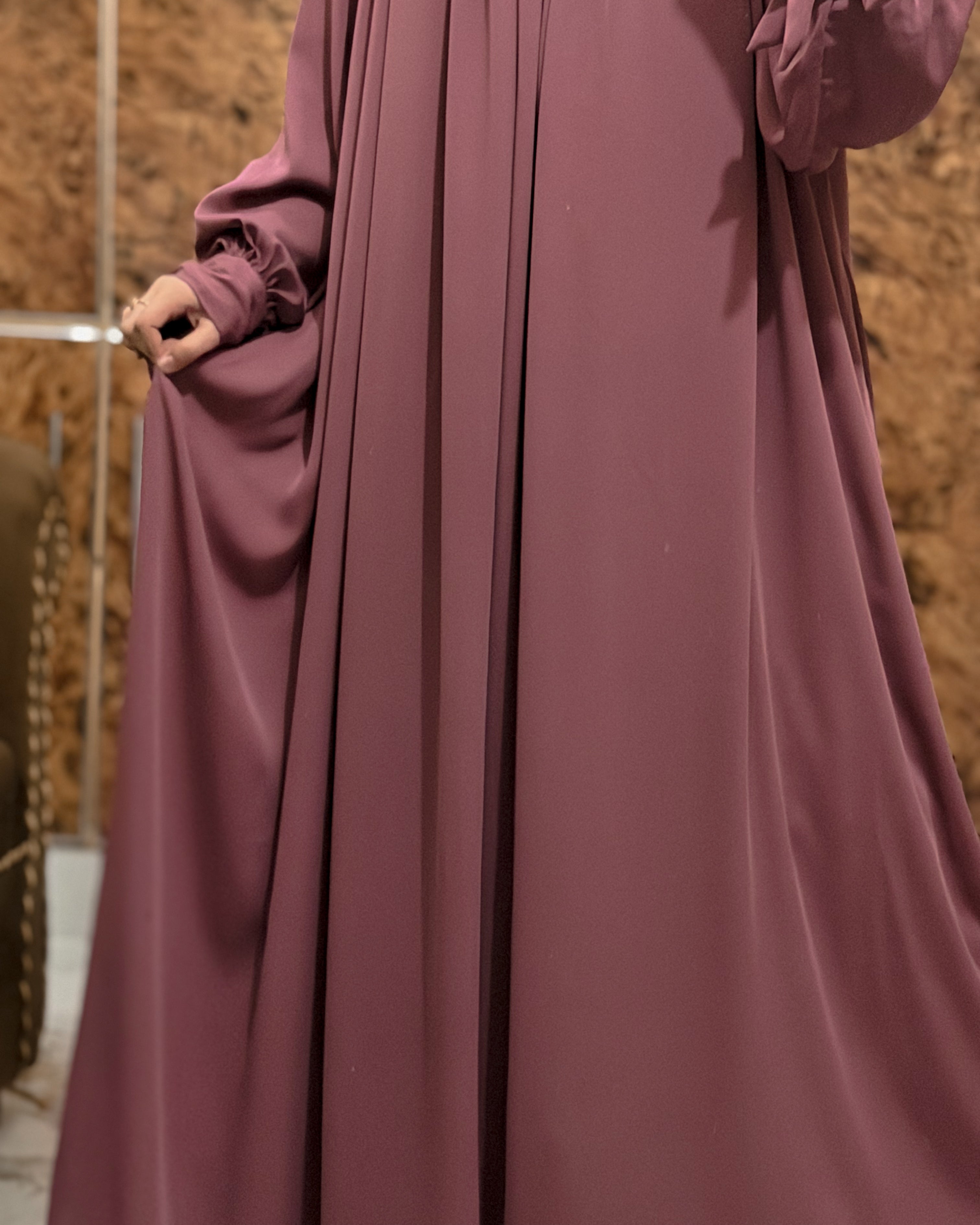 Mauve Abaya