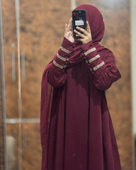 Emira Abaya – Maroon