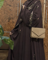Rosette Abaya - Brown