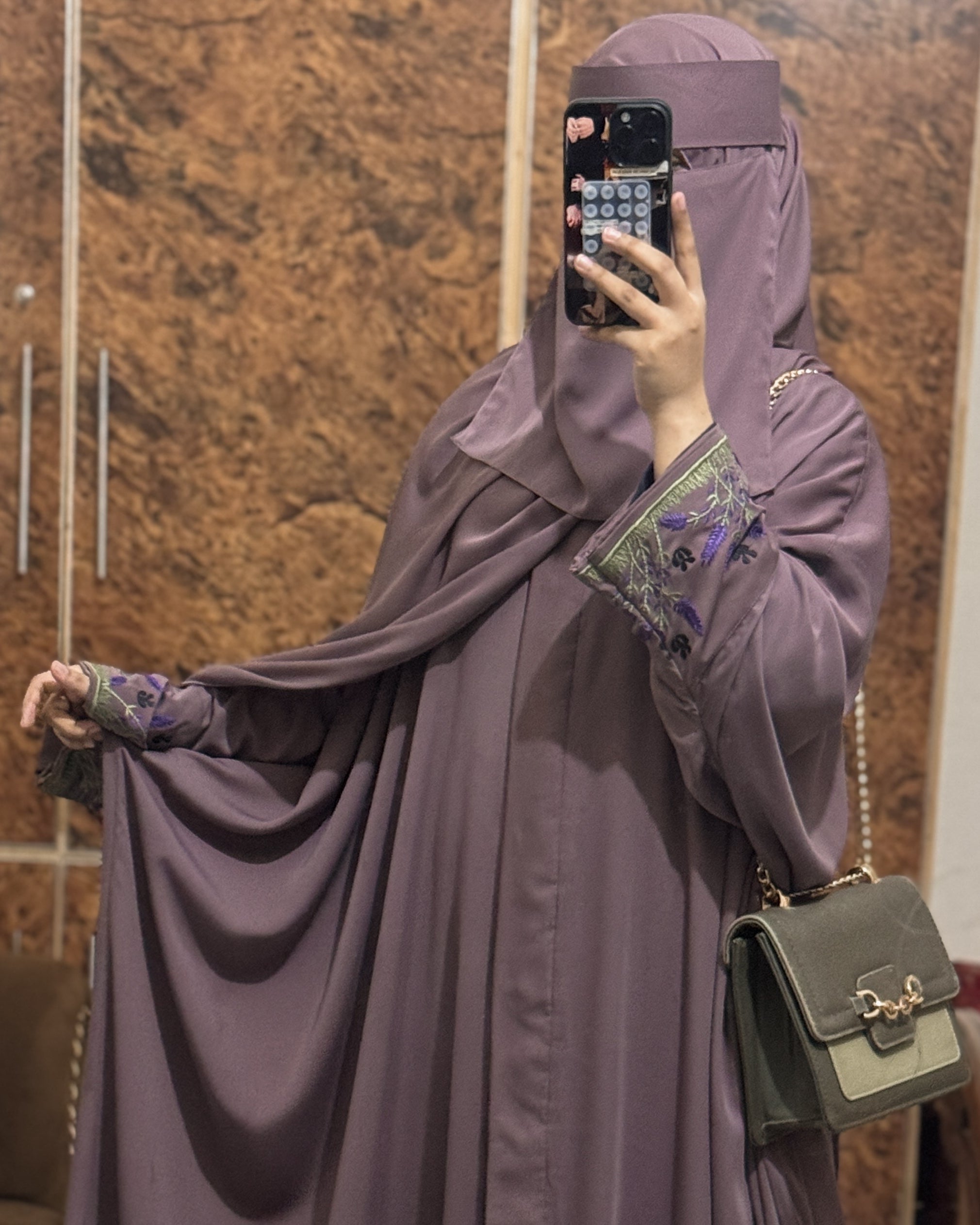 Bliss Abaya – Mauve