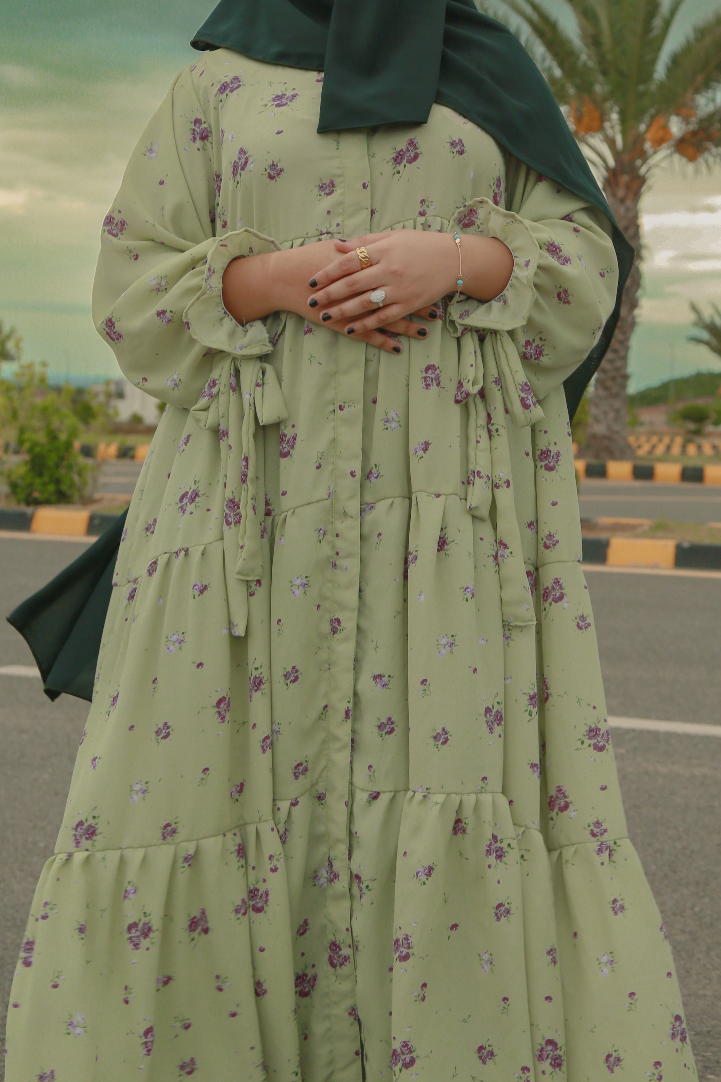 Blossom Abaya