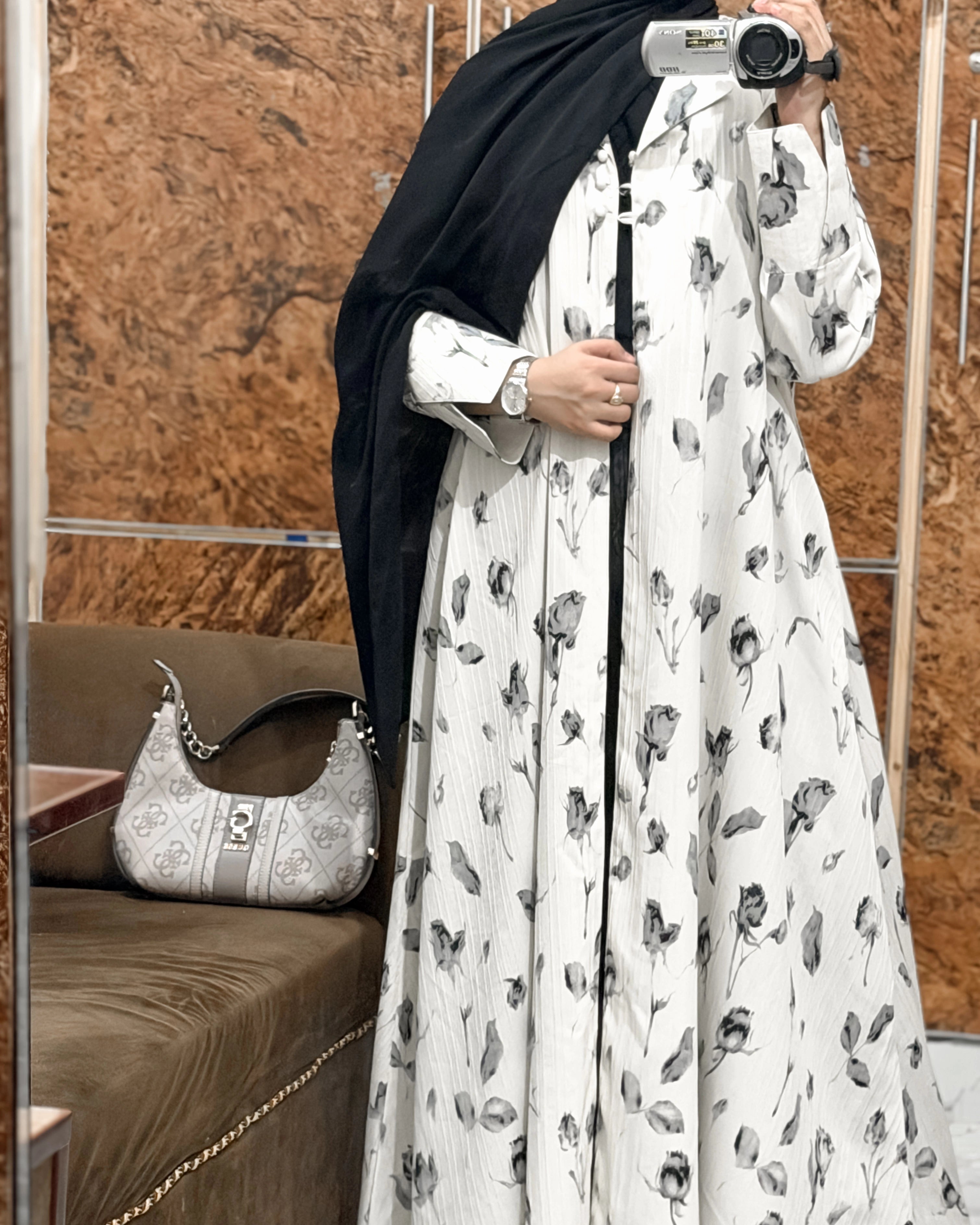 Noir Muse Abaya - Kimino