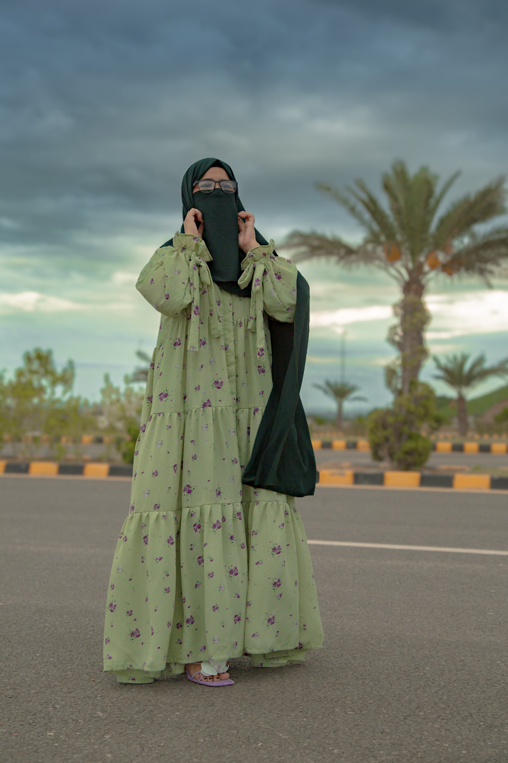Blossom Abaya