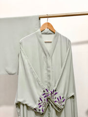 Bliss Abaya – Light Mint