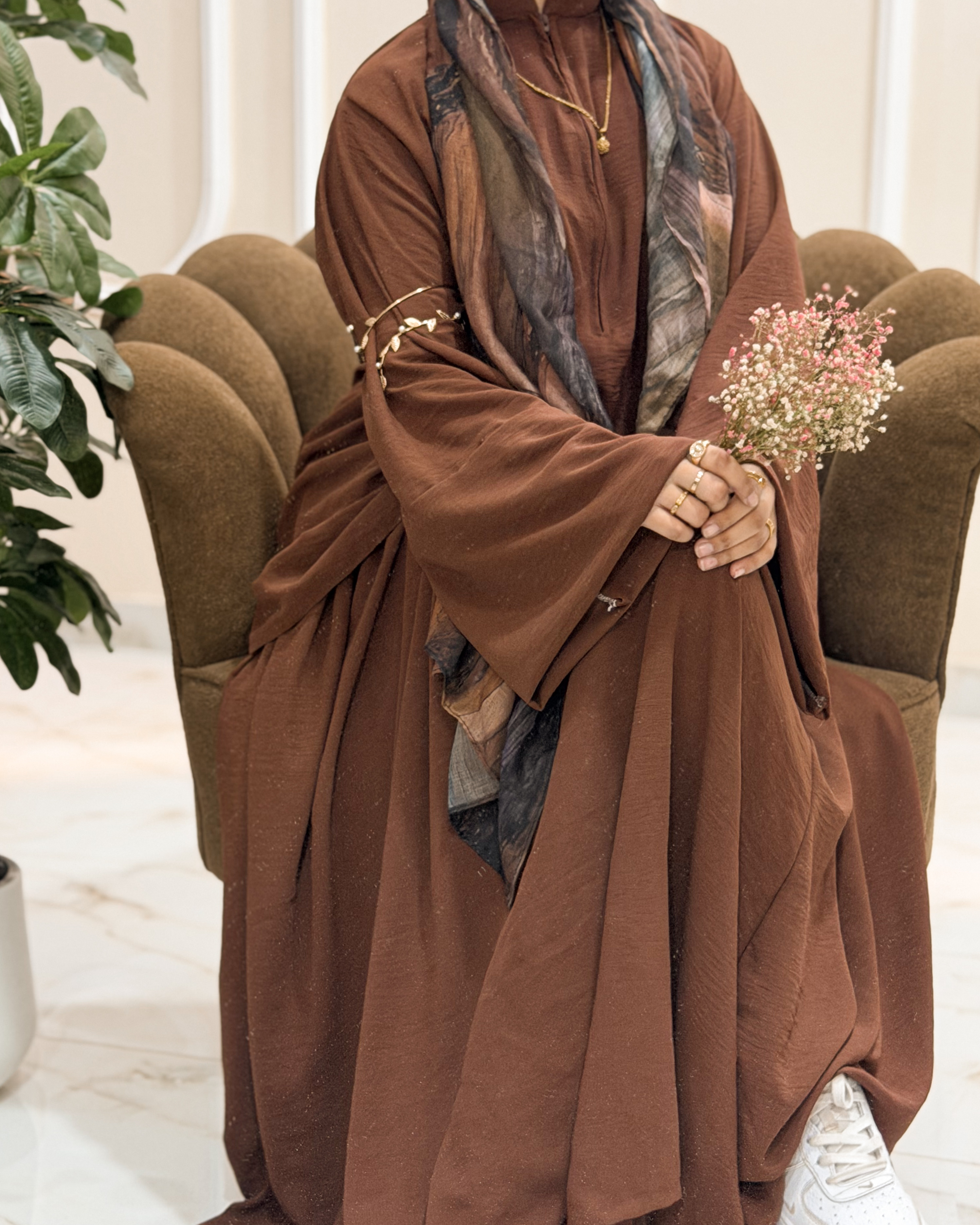 CO-ORD SET - Brown