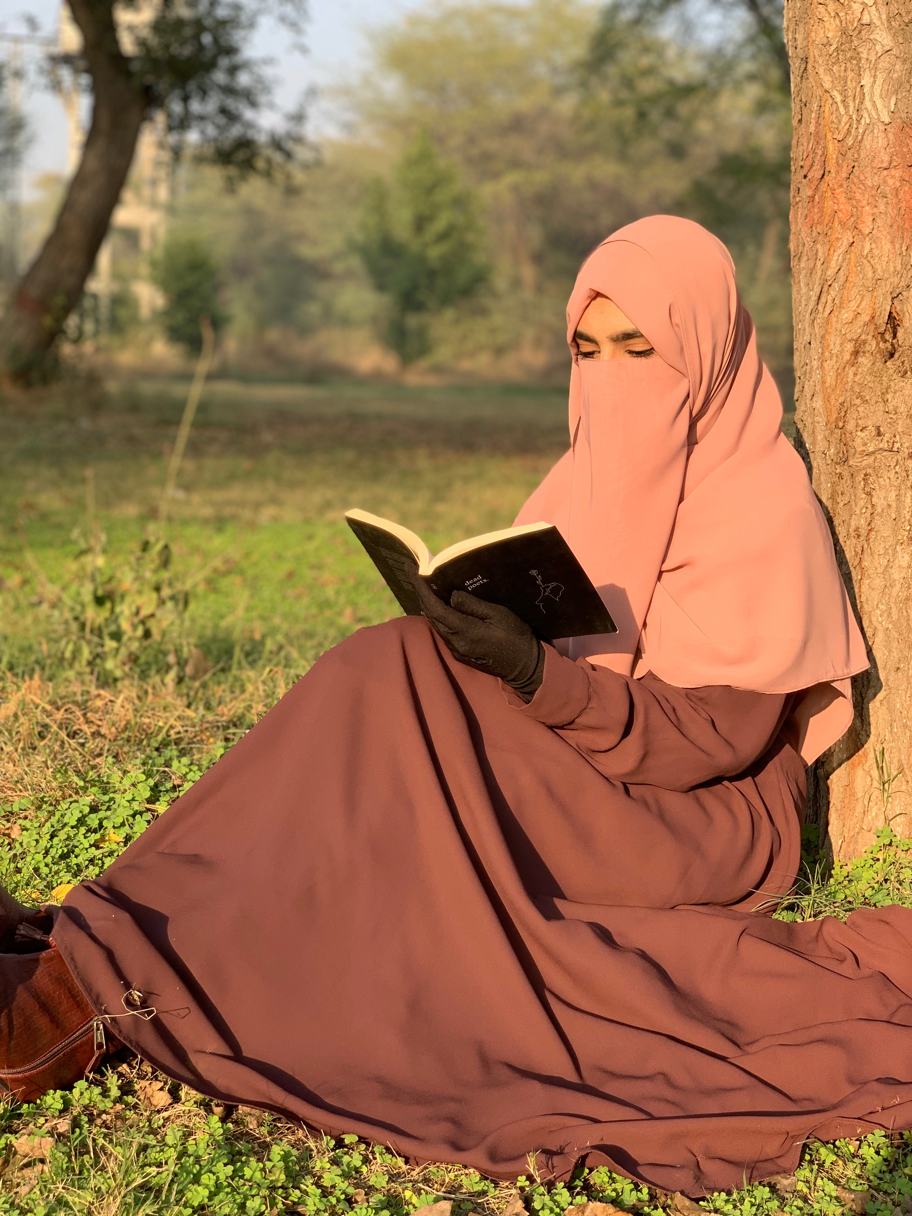 Autumn Abaya – Chocolate Brown