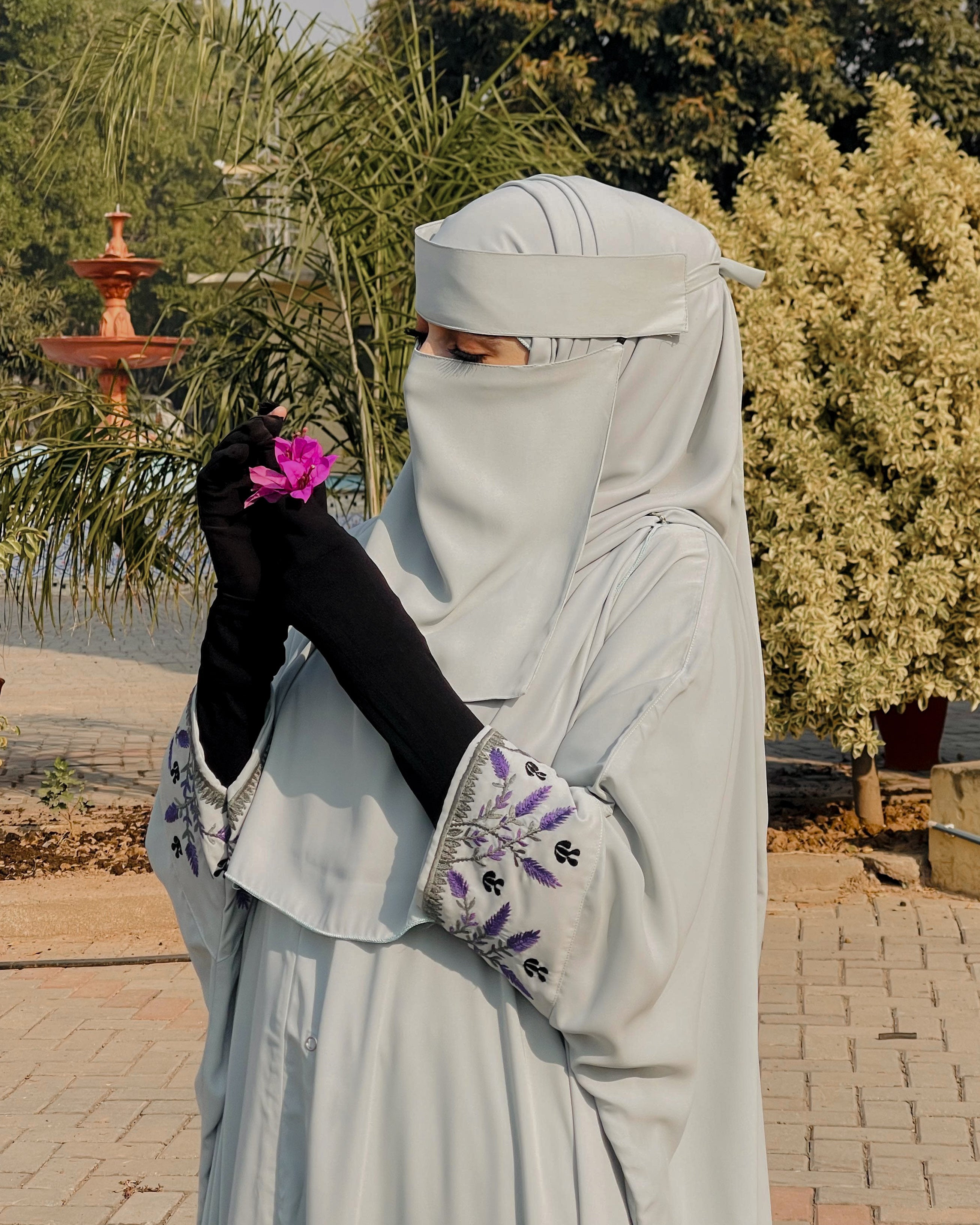 Bliss Abaya – Light Mint