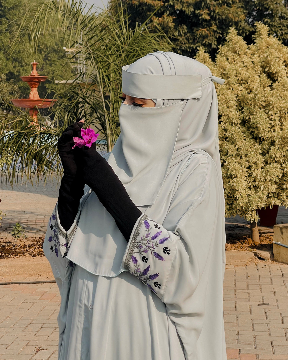 Bliss Abaya – Light Mint