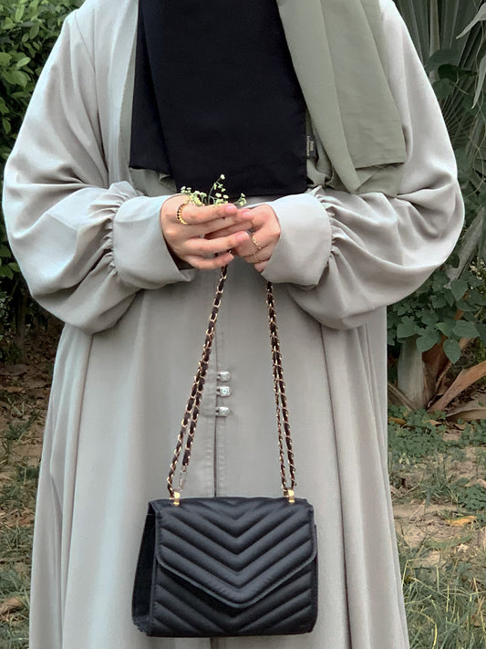 Serene Abaya – Light Sage Green