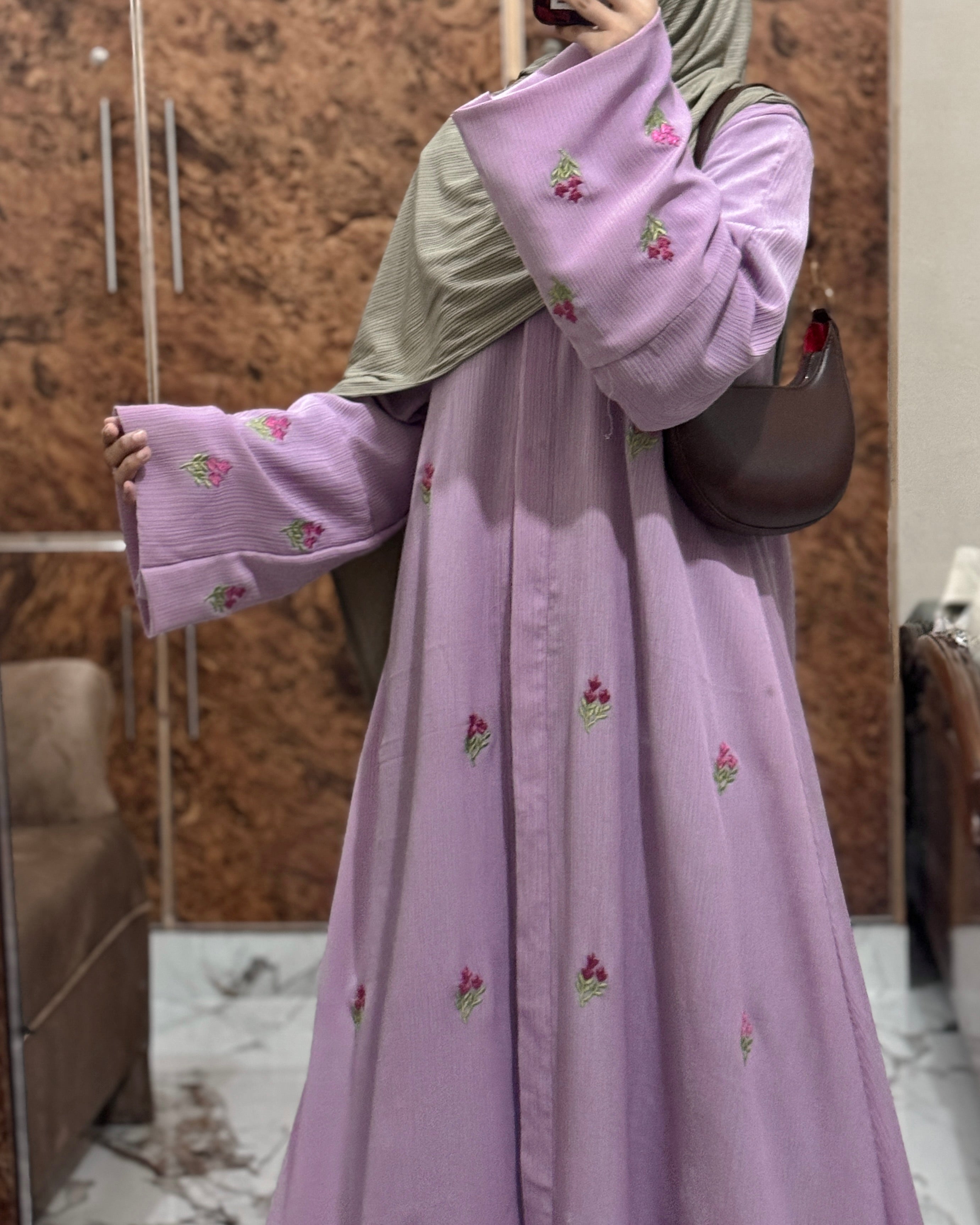 Lavender Mist Abaya