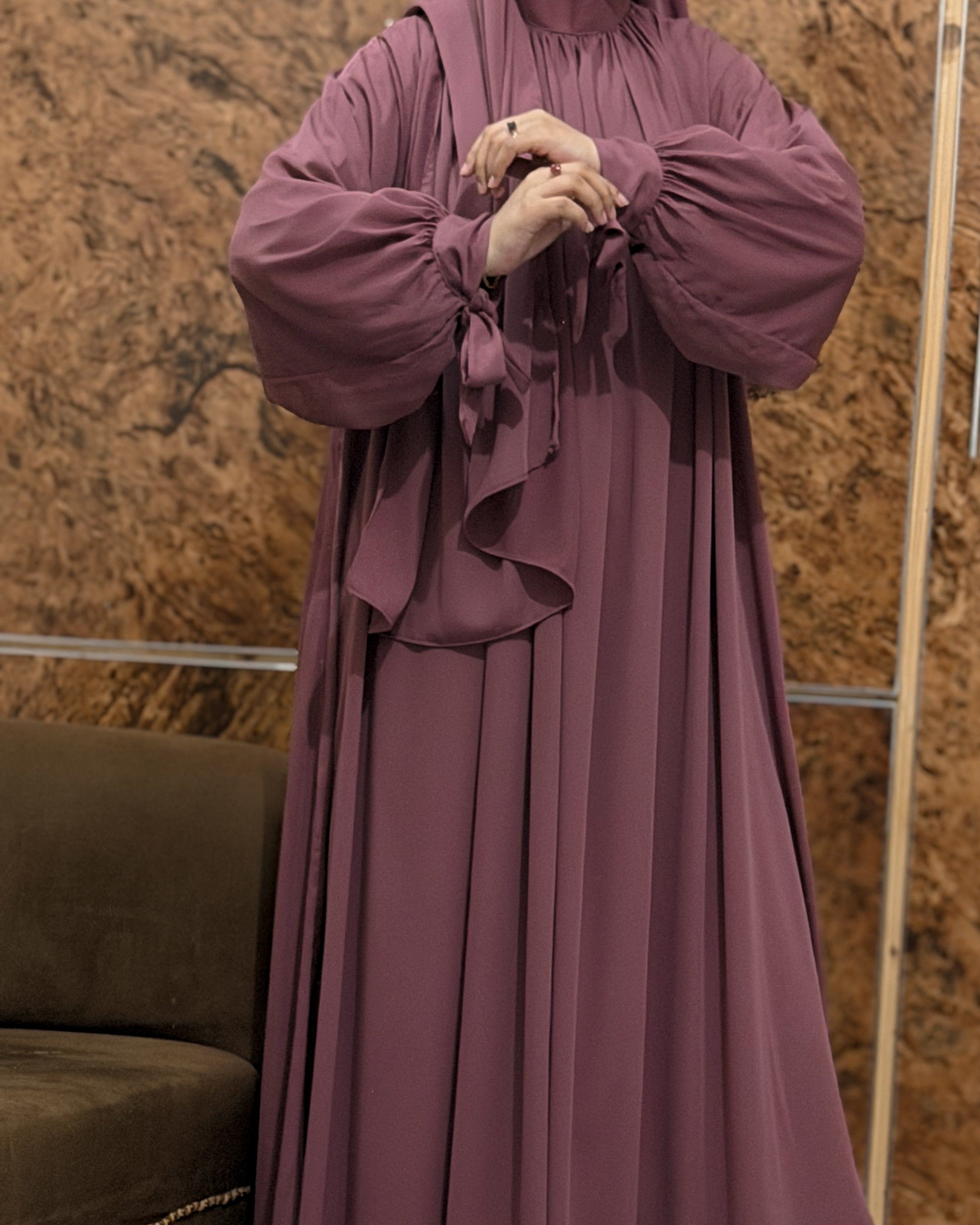 Mauve Abaya