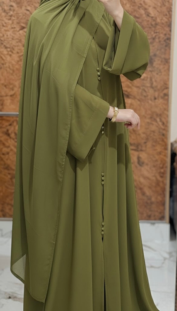 Everyday Aurah Abaya - Olive