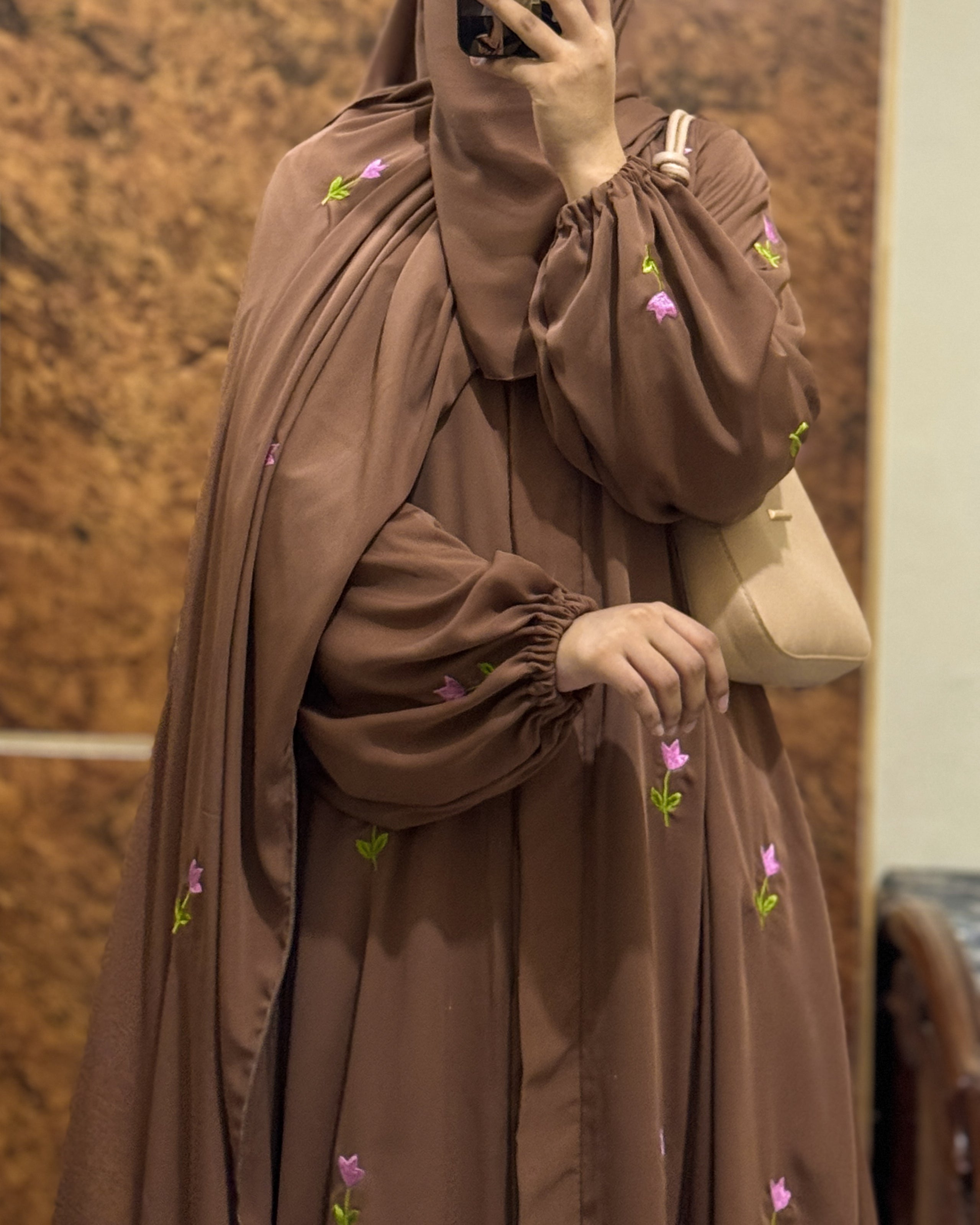 Mocha Ember Abaya