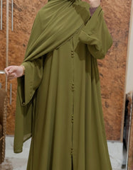 Everyday Aurah Abaya - Olive