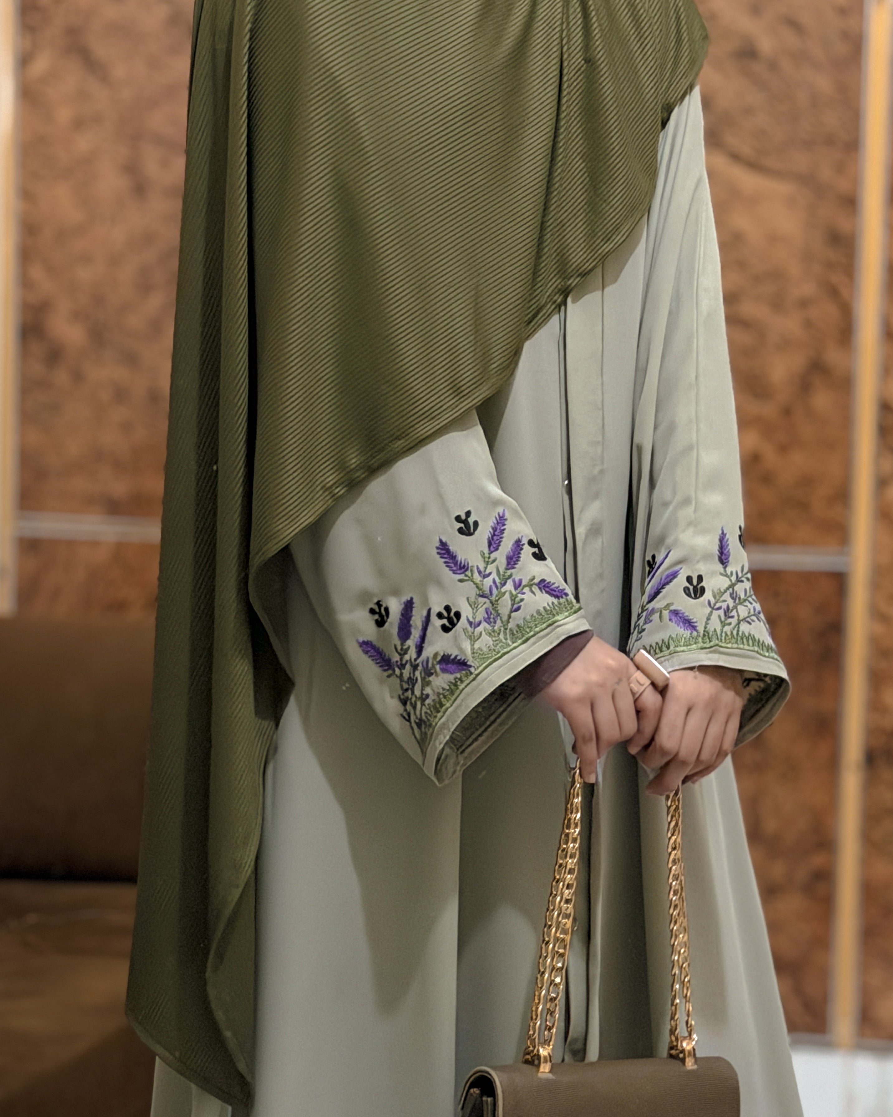 Bliss Abaya - Straight Flowy Cut