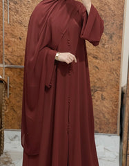 Everyday Aurah Abaya - Mahogany