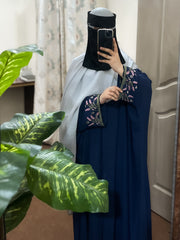 Bliss Abaya – Navy Blue