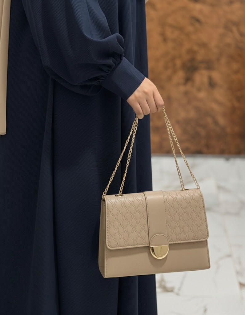 Muse Abaya - Navy Blue