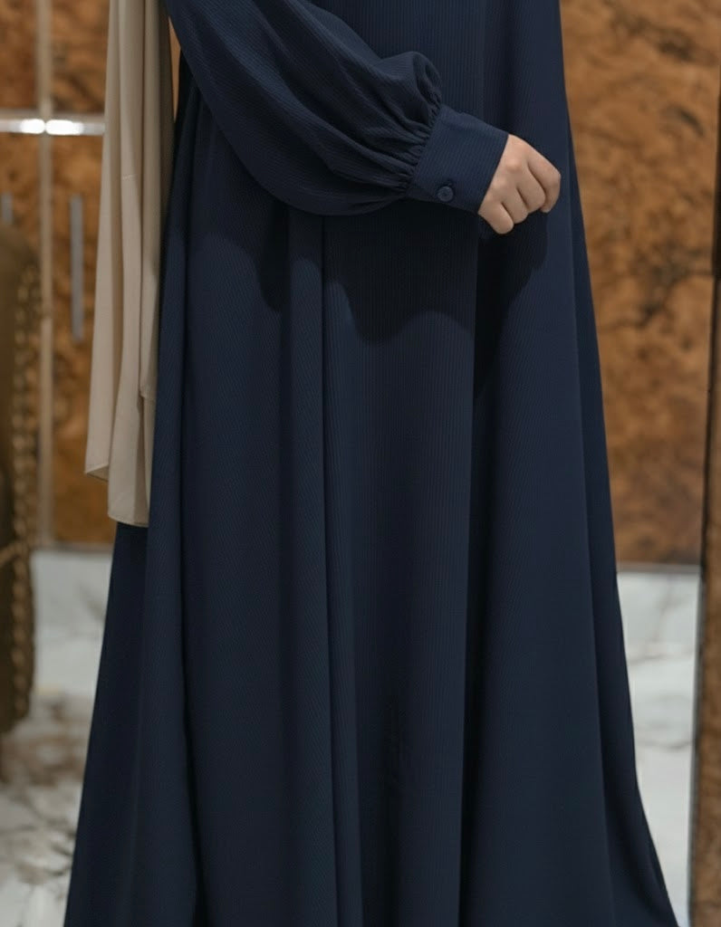 Muse Abaya - Navy Blue