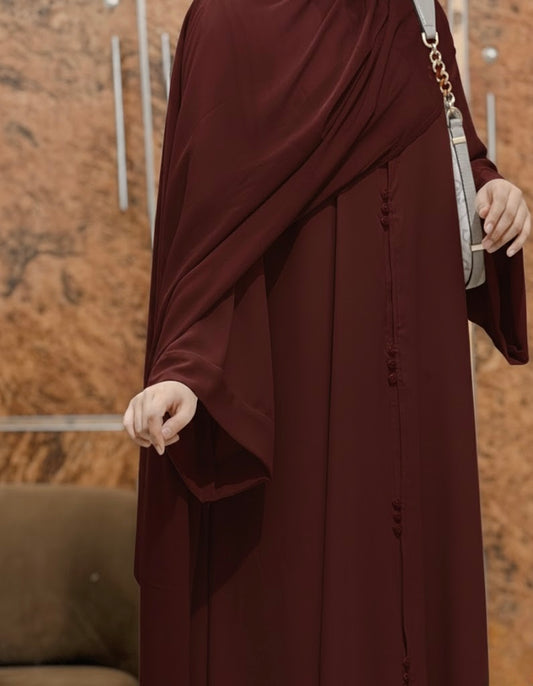 Everyday Aurah Abaya - Mahogany