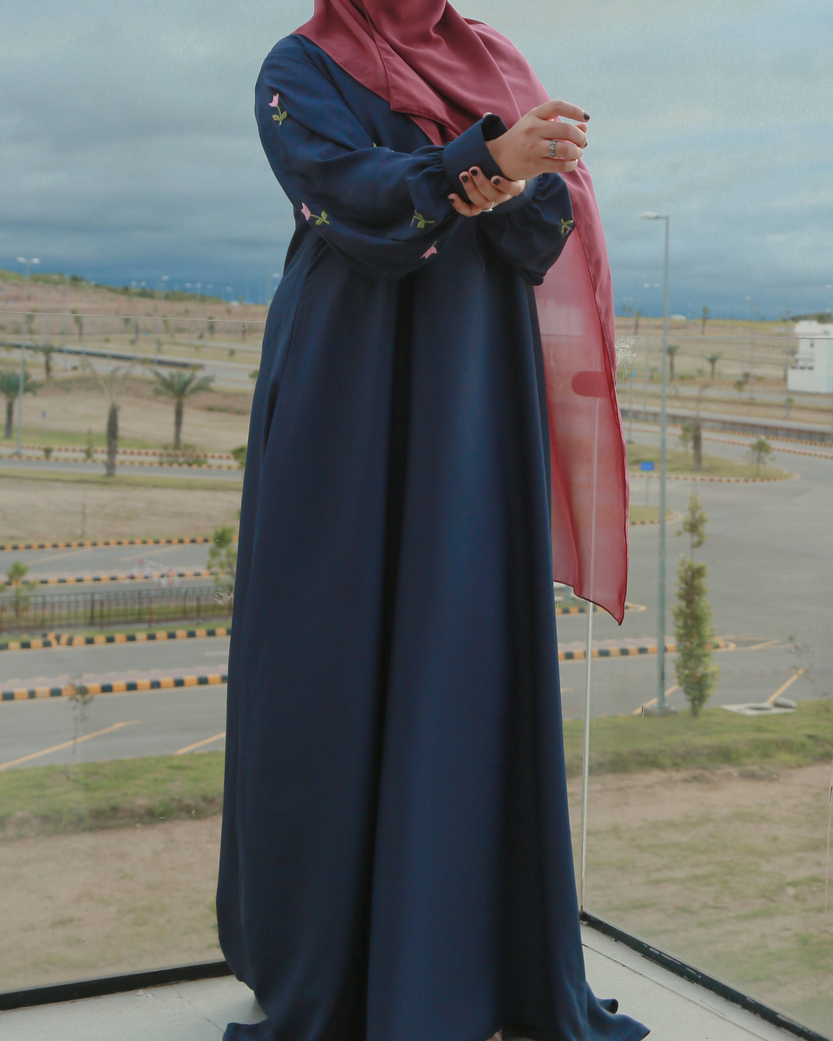 Azure Abaya