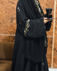 Rosette Abaya - Black