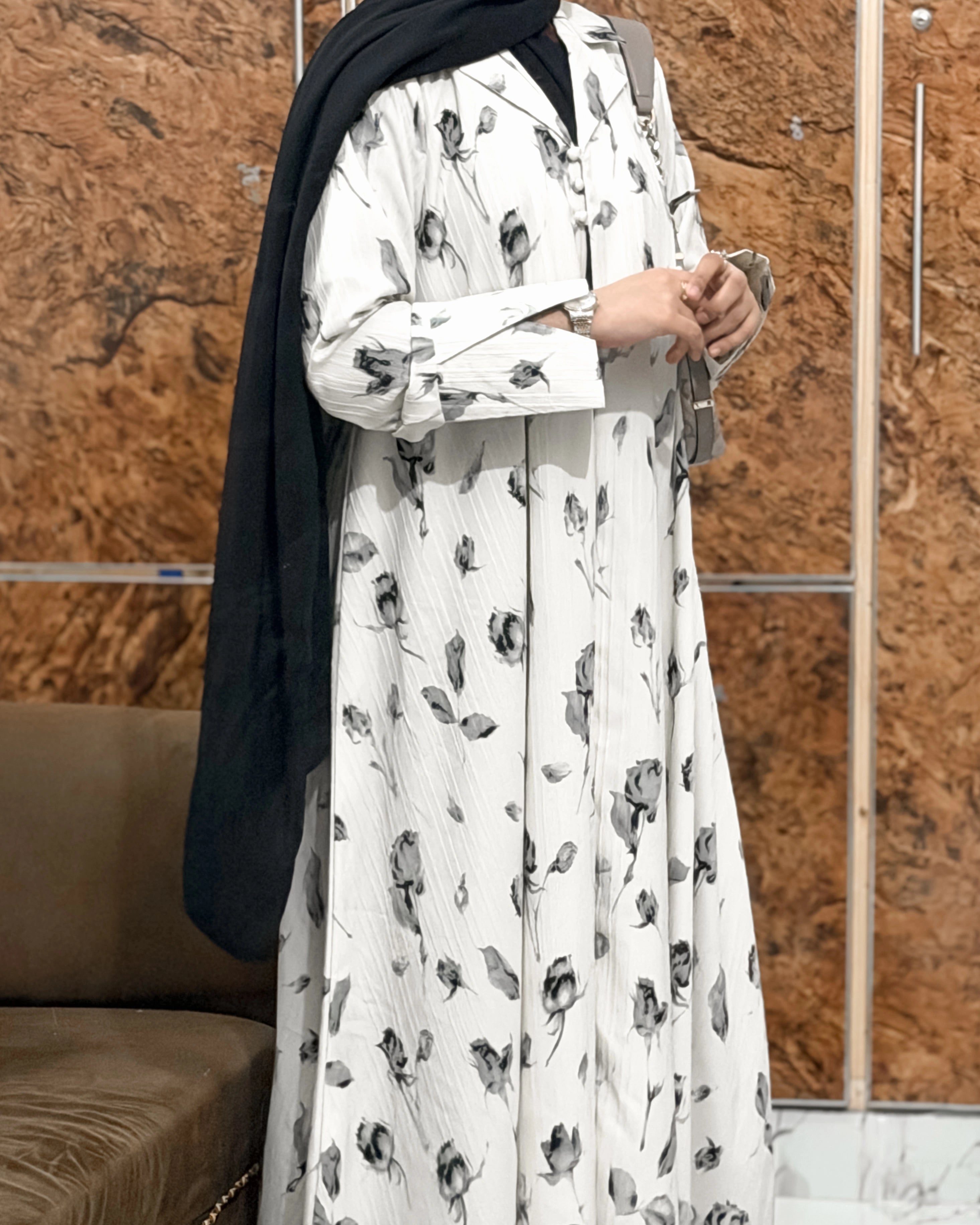 Noir Muse Abaya - Kimino