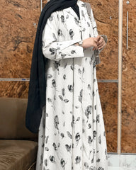 Noir Muse Abaya - Kimino