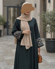 Ombre Abaya - Emerald
