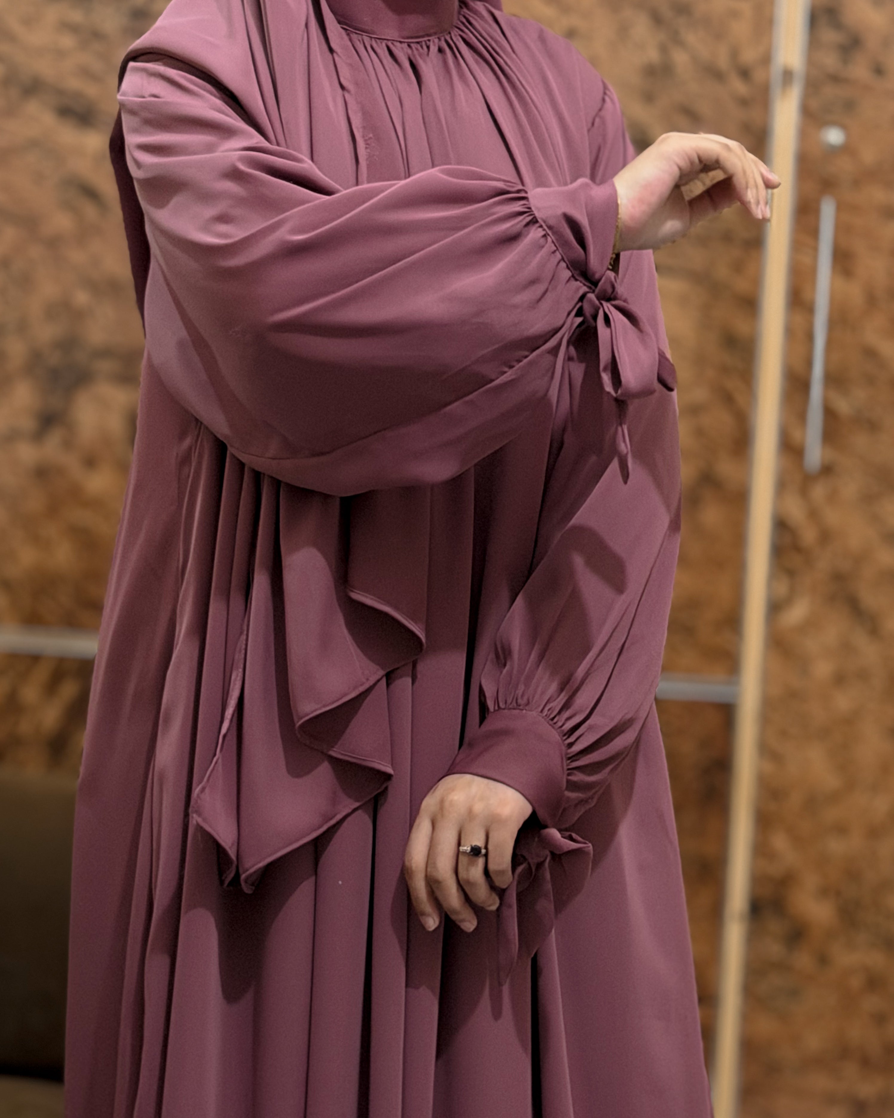 Mauve Abaya