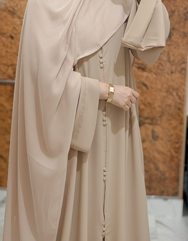 Everyday Aurah Abaya - Beige
