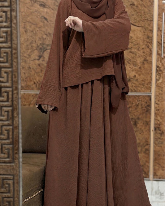 CO-ORD SET - Brown